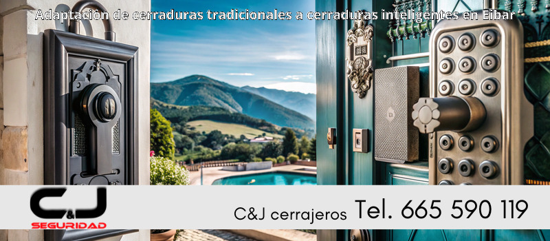 Adaptación de cerraduras tradicionales a cerraduras inteligentes en Eibar