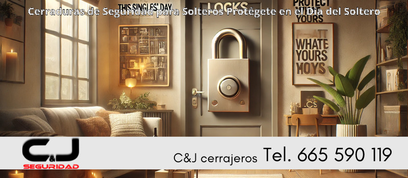 Cerraduras de Seguridad para Solteros Protégete en el Día del Soltero