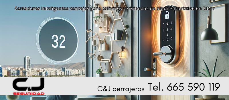 Cerraduras inteligentes ventajas para colivings y viviendas de alquiler turístico en Eibar