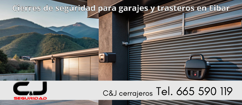 Cierres de seguridad para garajes y trasteros en Eibar