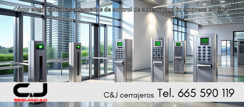 Cómo elegir sistemas adecuados de control de acceso para tu empresa en Eibar