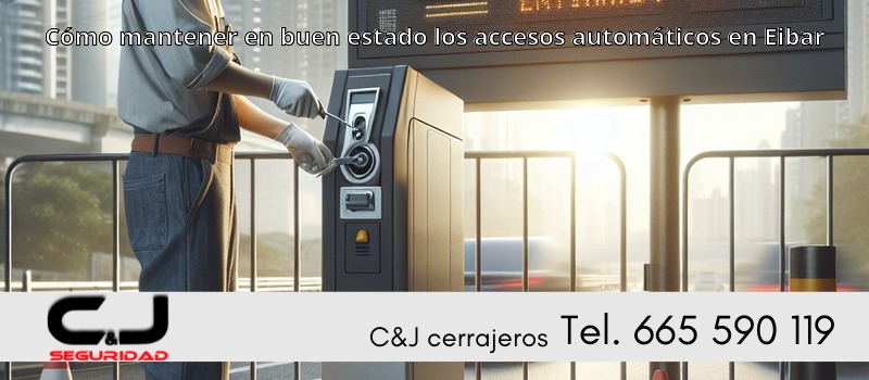 Cómo mantener en buen estado los accesos automáticos en Eibar
