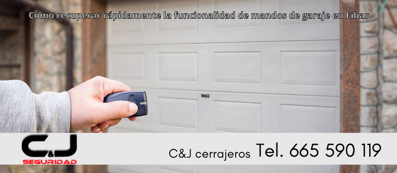 Cómo recuperar rápidamente la funcionalidad de mandos de garaje en Eibar