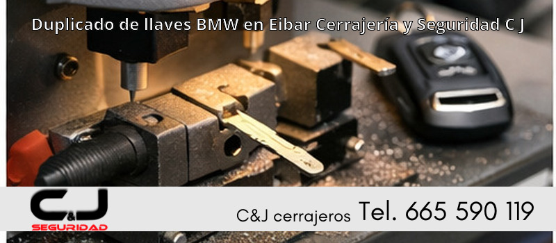 Duplicado de llaves BMW en Eibar Cerrajería y Seguridad C J
