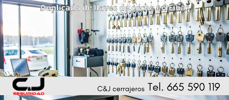 Duplicado de llaves de coche en Eibar