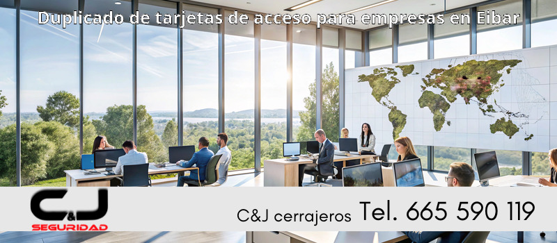Duplicado de tarjetas de acceso para empresas en Eibar