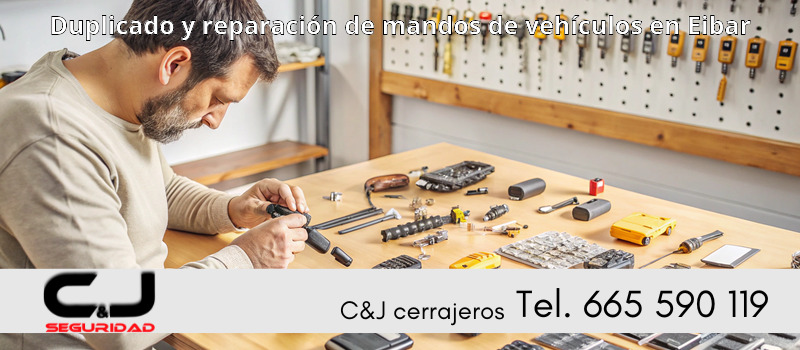 Duplicado y reparación de mandos de vehículos en Eibar