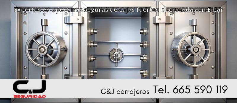 Expertos en aperturas seguras de cajas fuertes bloqueadas en Eibar