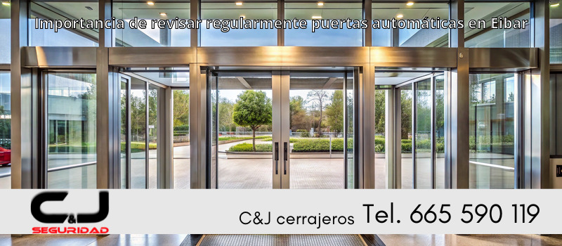 Importancia de revisar regularmente puertas automáticas en Eibar