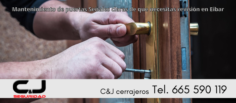 Mantenimiento de puertas Señales claras de que necesitas revisión en Eibar
