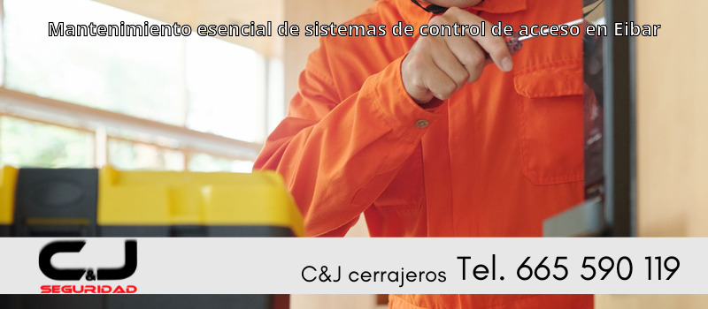 Mantenimiento esencial de sistemas de control de acceso en Eibar
