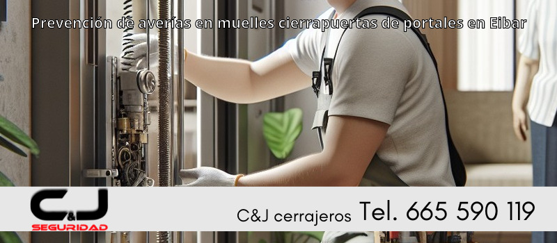 Prevención de averías en muelles cierrapuertas de portales en Eibar
