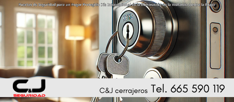 Puertas de Seguridad para un Hogar Protegido Día Internacional de la Eliminación de la Violencia contra la Mujer