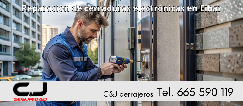 Reparación de cerraduras electrónicas en Eibar