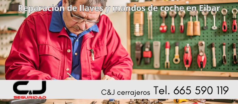 Reparación de llaves y mandos de coche en Eibar
