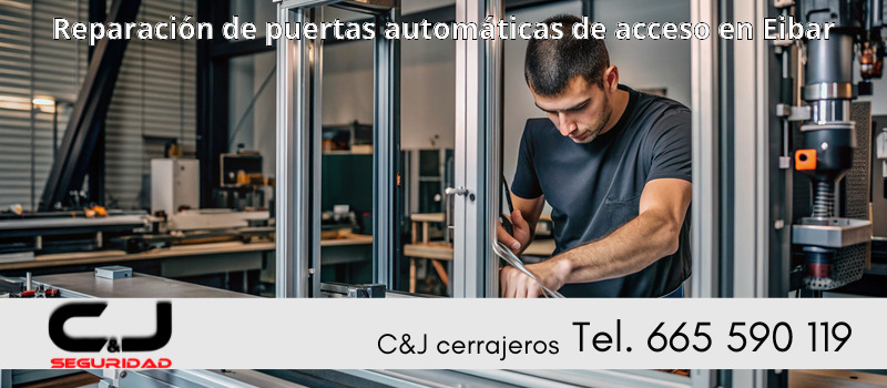 Reparación de puertas automáticas de acceso en Eibar