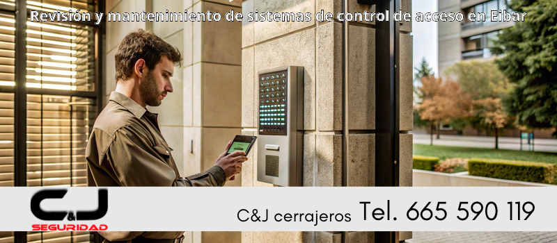 Revisión y mantenimiento de sistemas de control de acceso en Eibar