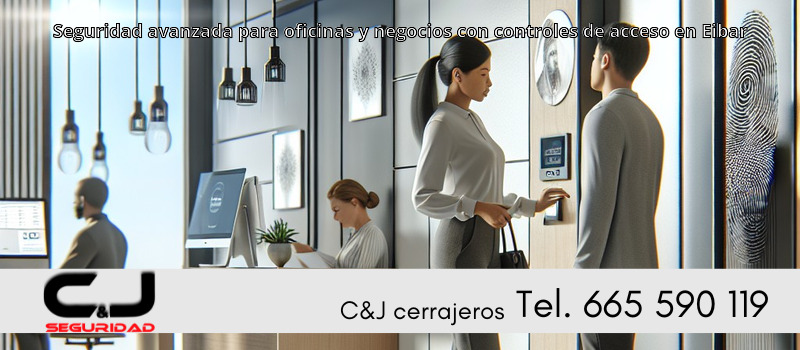 Seguridad avanzada para oficinas y negocios con controles de acceso en Eibar