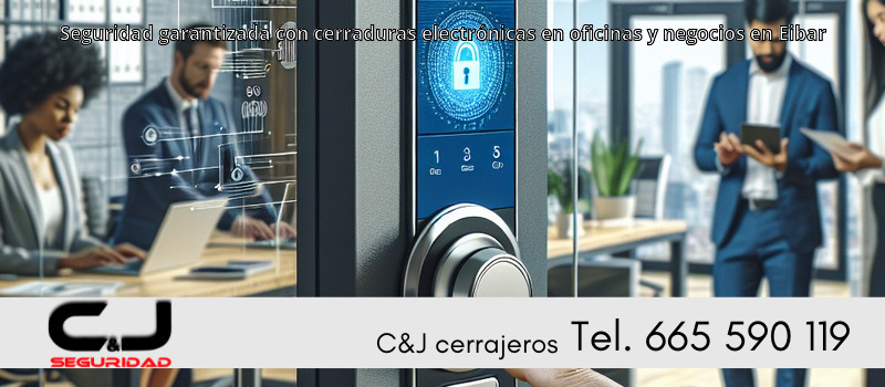 Seguridad garantizada con cerraduras electrónicas en oficinas y negocios en Eibar