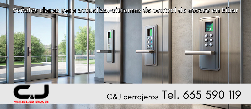 Señales claras para actualizar sistemas de control de acceso en Eibar
