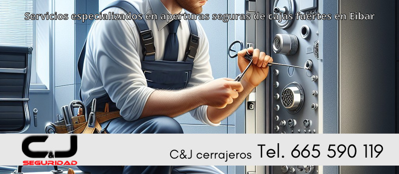 Servicios especializados en aperturas seguras de cajas fuertes en Eibar