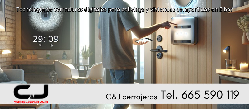 Tecnología de cerraduras digitales para colivings y viviendas compartidas en Eibar