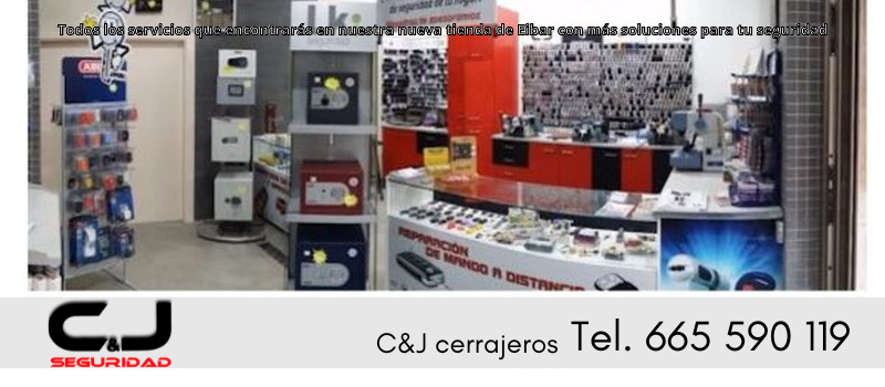 Todos los servicios que encontrarás en nuestra nueva tienda de Eibar con más soluciones para tu seguridad