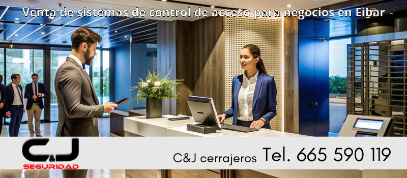 Venta de sistemas de control de acceso para negocios en Eibar
